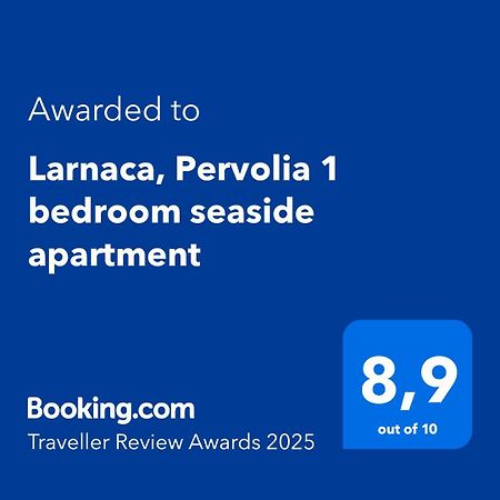 Larnaca, Pervolia 1 Bedroom Seaside Apartment ภายนอก รูปภาพ